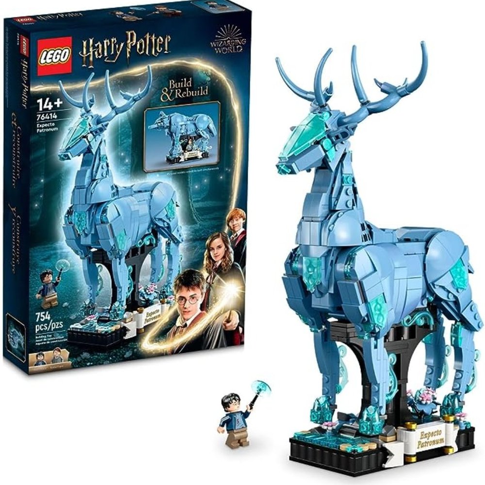 Lego Harry Potter Expecto Patronum 76414 Collectible 2-in-1 Building Set